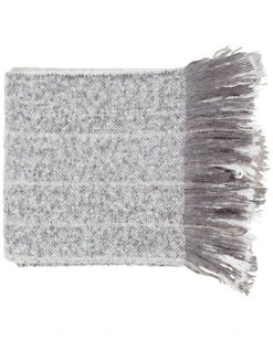 Medium Gray Arrah Modern Throw Home
