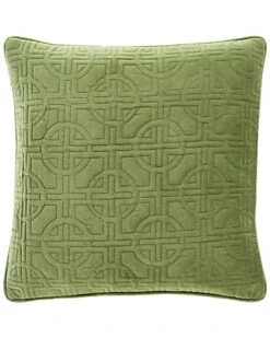 Quilted Velvet Decorative Pillow Home