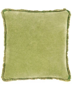 Washed Velvet Decorative Pillow Home