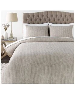 Cameron Cream Duvet Set With Two Standard Shams Home