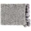Odella Charcoal Throw Home