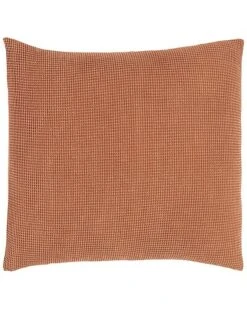 Waffle Burnt Orange Euro Sham Home