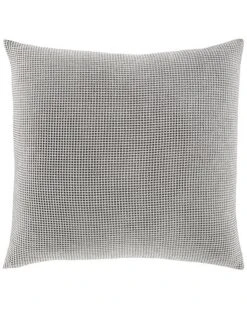 Waffle Light Gray Euro Sham Home