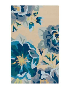 Rain Hand-Hooked Area Rug Home