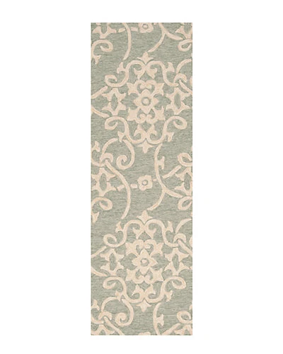 Rain Hand-Hooked Indoor/Outdoor Rug Home - Image 3