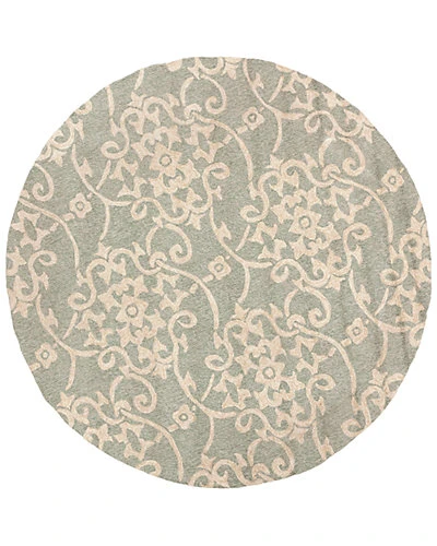 Rain Hand-Hooked Indoor/Outdoor Rug Home - Image 4