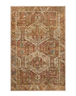 Lavable Global Burnt Orange Rug Rug Home