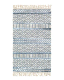 Farmhouse Tassels Hand Woven Rug Home