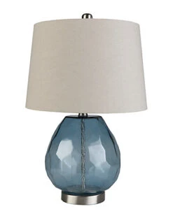 Larkspur White Table Lamp Home