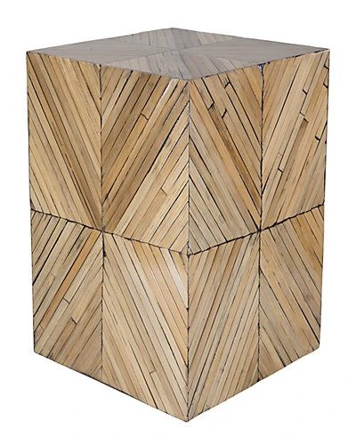 Cane Garden Stool/ End Table Home