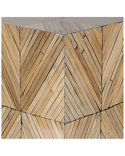 Cane Garden Stool/ End Table Home - Image 2