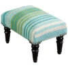Stripe Ottoman Home