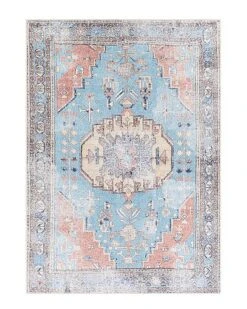 Amelie Traditional Machine Washable Rug Home