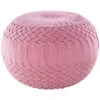 Alana Collection Pouf Rose Home
