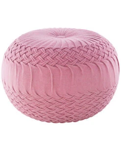 Alana Collection Pouf Rose Home