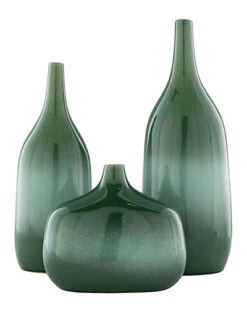 Set Of 3 Sparta Vases Home